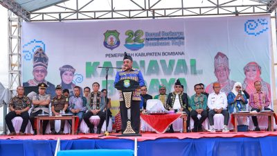 Kirab Budaya HUT ke-22 Bombana Tampilkan Keberagaman Suku dan Tradisi Lokal