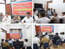 Polres Bombana Catat Kenaikan Kasus Narkoba dan Kejahatan Sepanjang 2025
