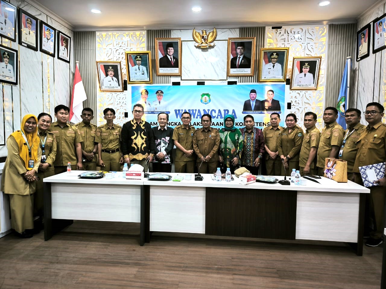 Foto Bersama Panitia dan Tim Penguji Job Fit