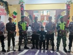 Delapan Gereja Diawasi Ketat, Operasi Pengamanan Natal Bombana Berjalan Mulus
