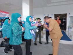 Sinergi Program Pemberdayaan: TP PKK Sultra Jalankan Kunjungan Kerja di Bombana