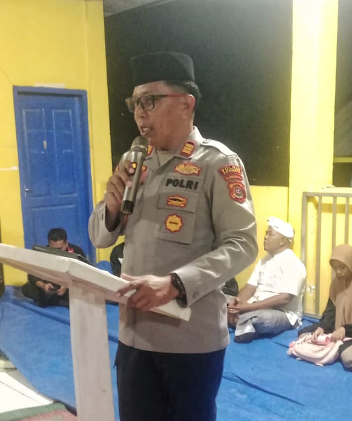 Sambutan Kasat Binmas Polres Bombana AKP Bastian Hamsa, S.H. Mewakili Kapolres Bombana