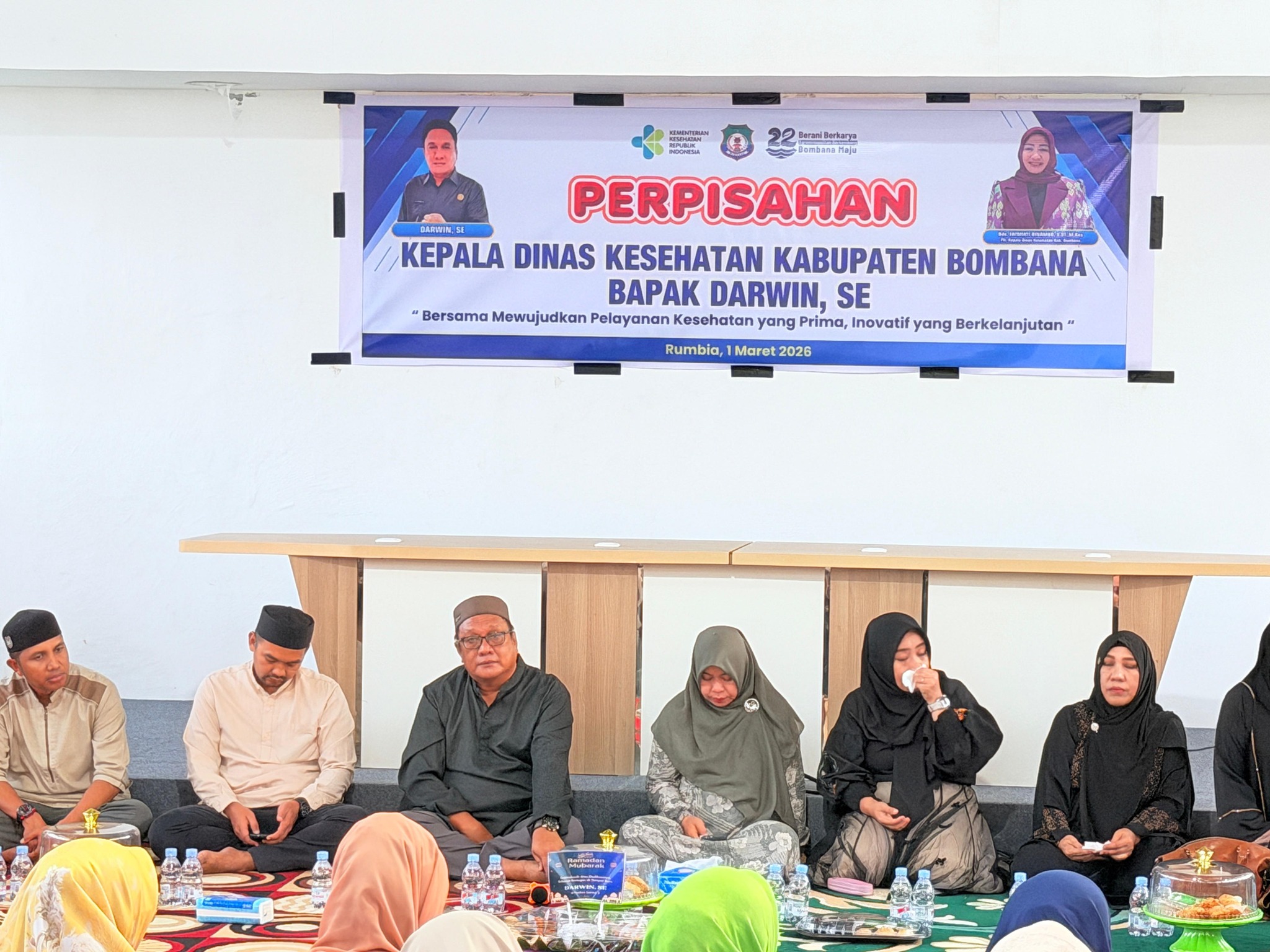 Pisah Sambut Kadis Kesehatan Bombana