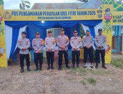 AKBP Eko Sutomo: Tetap Humanis Saat Layani Masyarakat di Pos Pam Idul Fitri