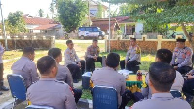 Kapolres Bombana Instruksikan Bhabinkamtibmas Perkuat Kehadiran di Tengah Masyarakat