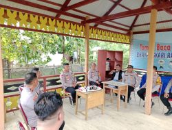 Kapolres Bombana Tinjau Lokasi Rawan Tawuran di Kabaena Timur