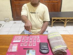 Kepolisian Bombana Bekuk Pengedar Sabu, 15 Paket dan Timbangan Digital Diamankan