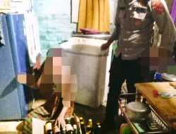 Polsek Poleang Amankan Puluhan Botol Miras Ilegal dalam Razia Malam