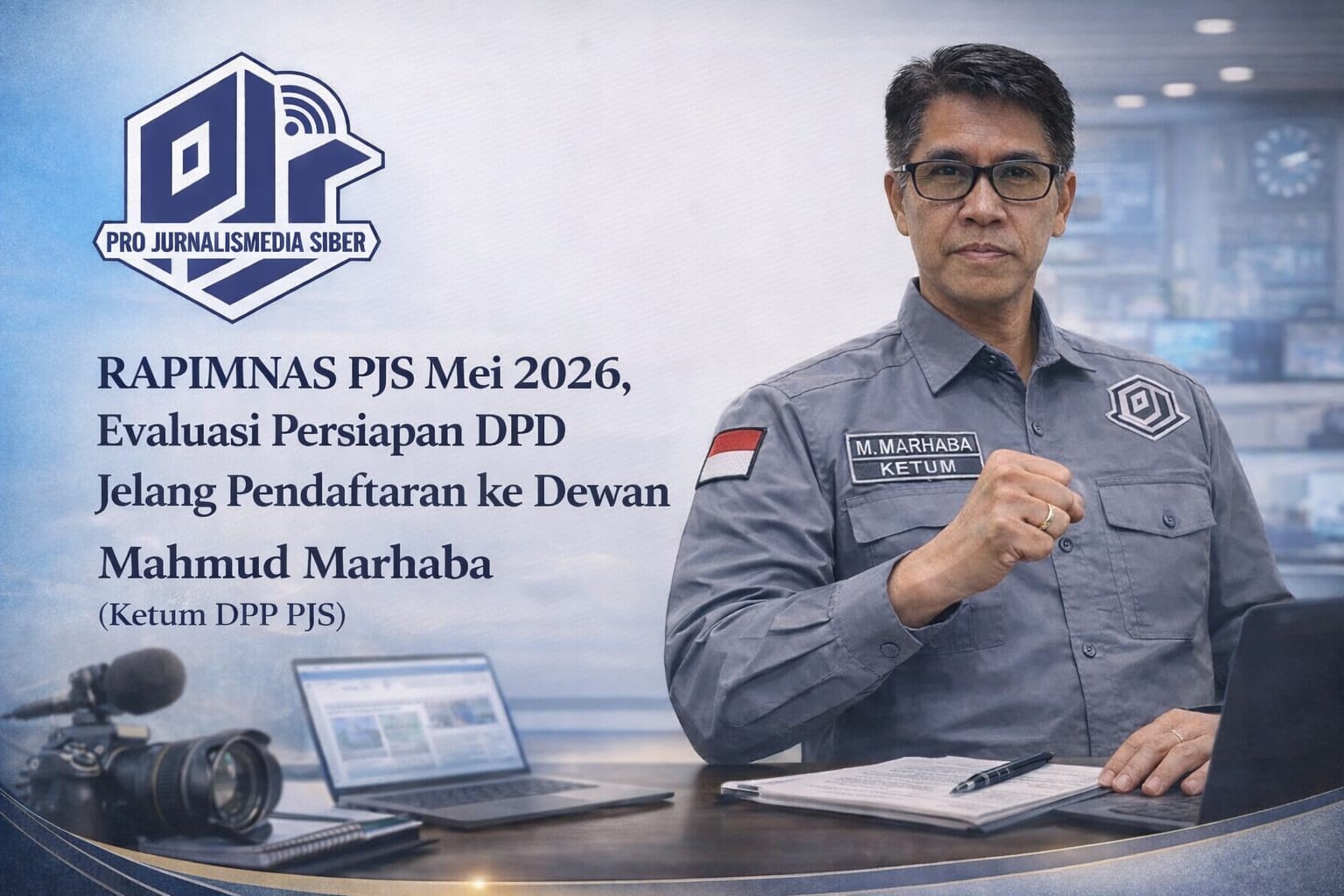 Ketua Umum DPP PJS, Mahmud Marhaba