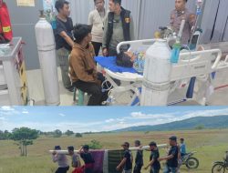 Kerja Sama Warga-Polri Selamatkan Korban Longsor Tambang Emas Ilegal