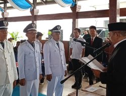 Bupati Bombana Lantik Tiga Penjabat Kepala Desa, Tekankan Netralitas ASN dan Tata Kelola Dana Desa