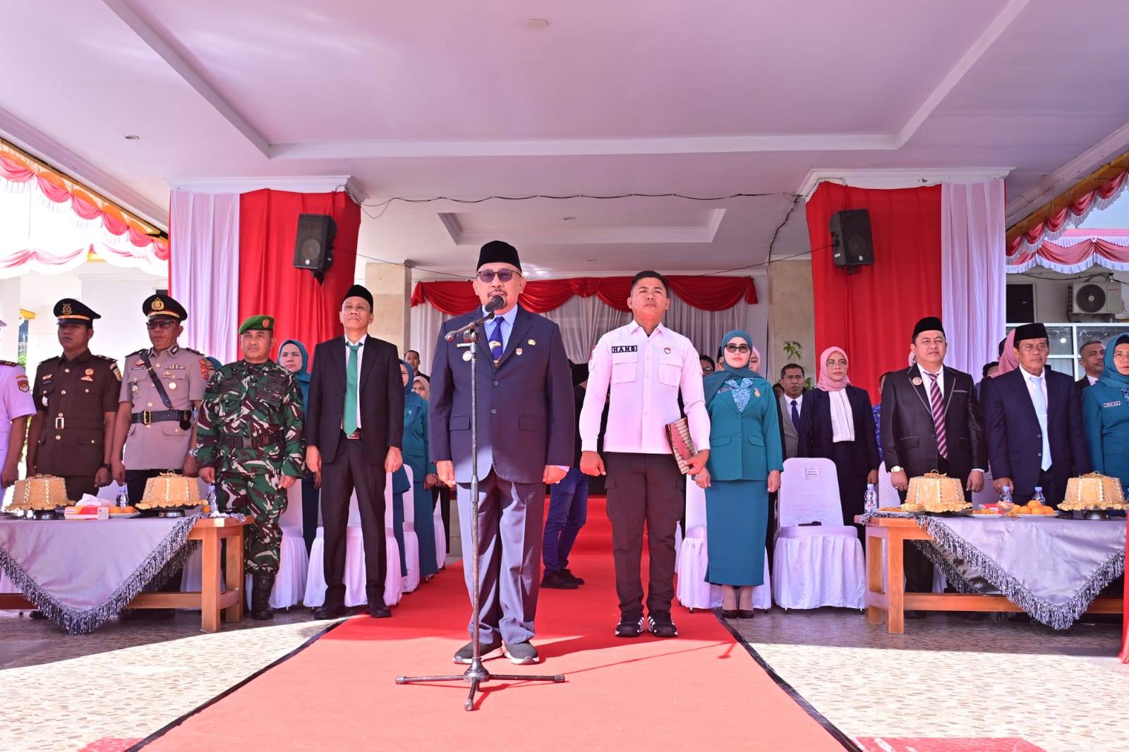 Pemerintah Kabupaten Bombana menggelar upacara peringatan Hari Kebangkitan Nasional (Harkitnas) ke-118