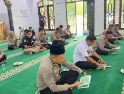 Polres Bombana Gelar Binrohtal Hibrida, Rawat Spiritual dan Toleransi Lintas Iman