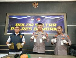 Sabu 860 Gram Disamarkan dalam Buras, Kurir Jaringan Malaysia Ditangkap