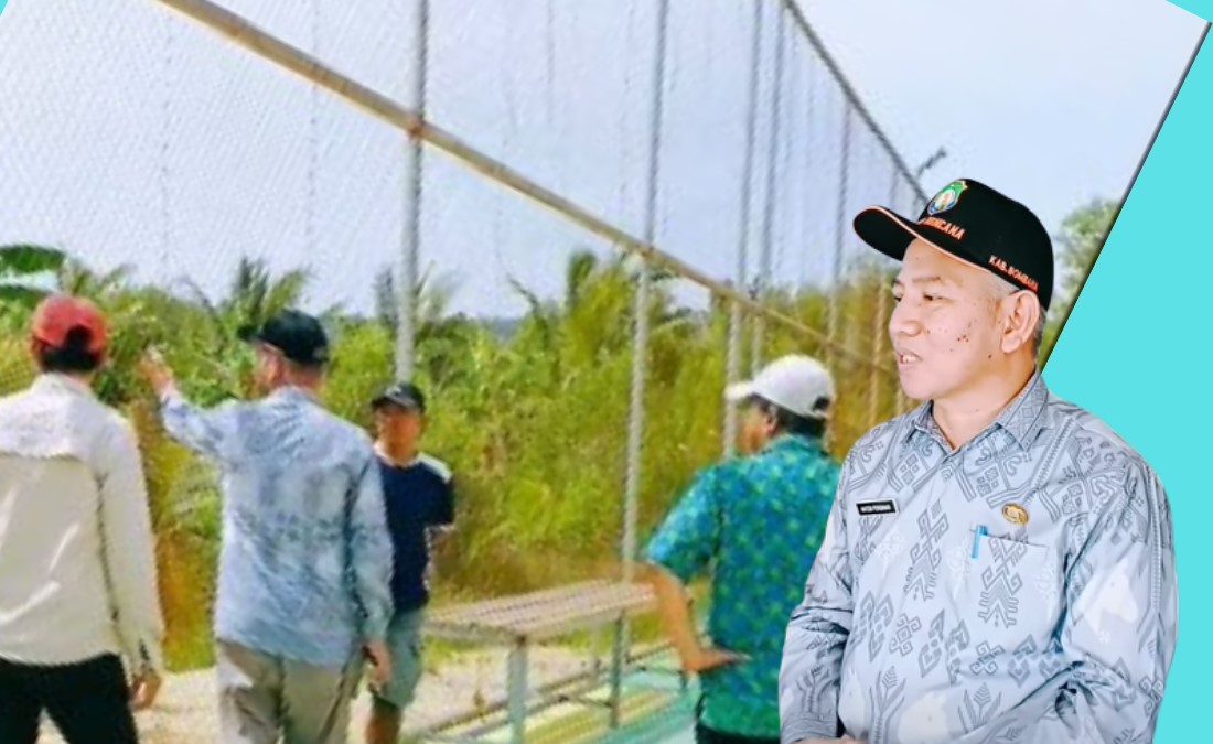 Pelaksana Tugas Kepala Disparpora Kabupaten Bombana, Anton Ferdinan, S.Pd