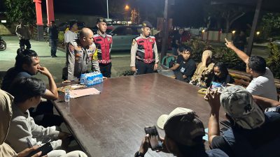 Polres Bombana Sita Miras Ilegal dan Bina Pasangan Muda Saat Patroli Malam Minggu