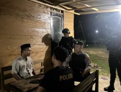 Polisi dan Brimob Patroli Jam Rawan di Bombana, Imbau Warga Kunci Rumah