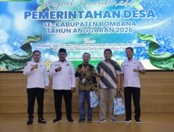 Bupati Bombana Resmikan Rakor Desa 2026, Dorong Kemandirian Ekonomi Berbasis Agrominapolitan