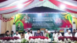 Pemprov Sultra Dorong Pengembangan Pesantren, Hugua Hadiri Sholawat Kemerdekaan di Bombana