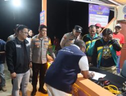 Bupati dan Kapolres Bombana Kunjungi Pos Satkamling Juara Tingkat Polda Sultra