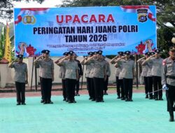 Polres Bombana Peringati Hari Juang Polri 2026 dengan Khidmat, Kobarkan Semangat Pengabdian